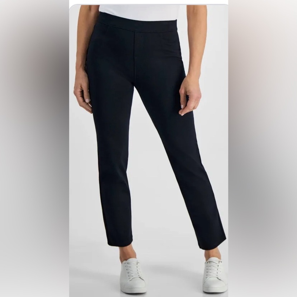 Style&Co for Macy’s Black side zip pants